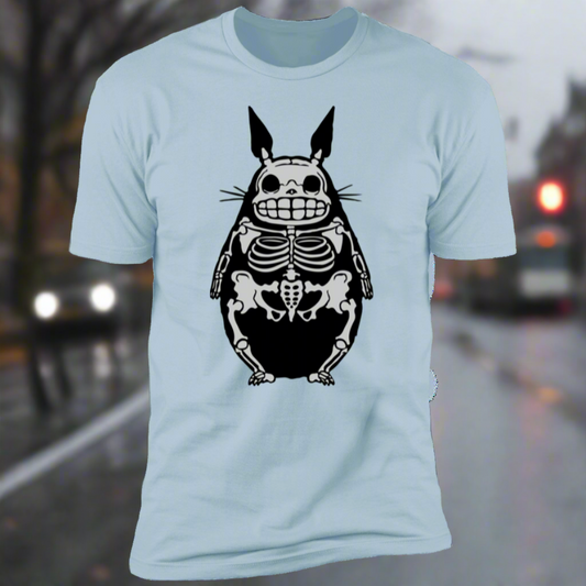 Skeletal Totoro Tee