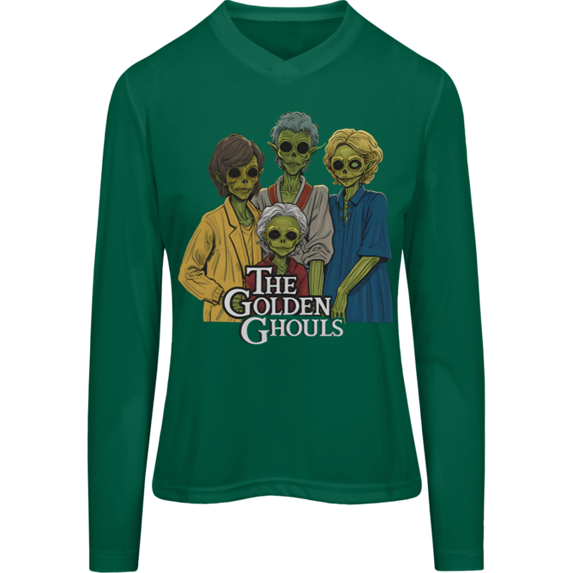 The Golden Ghouls - Team 365 Womens Long