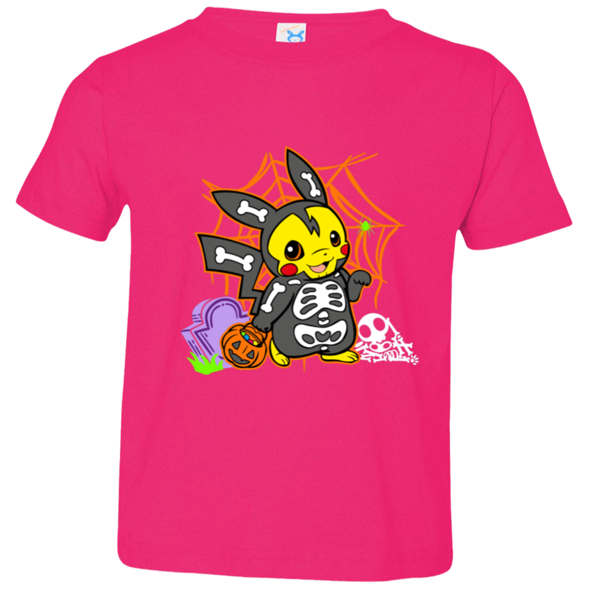 Skeleton Pikachu Children's Tee