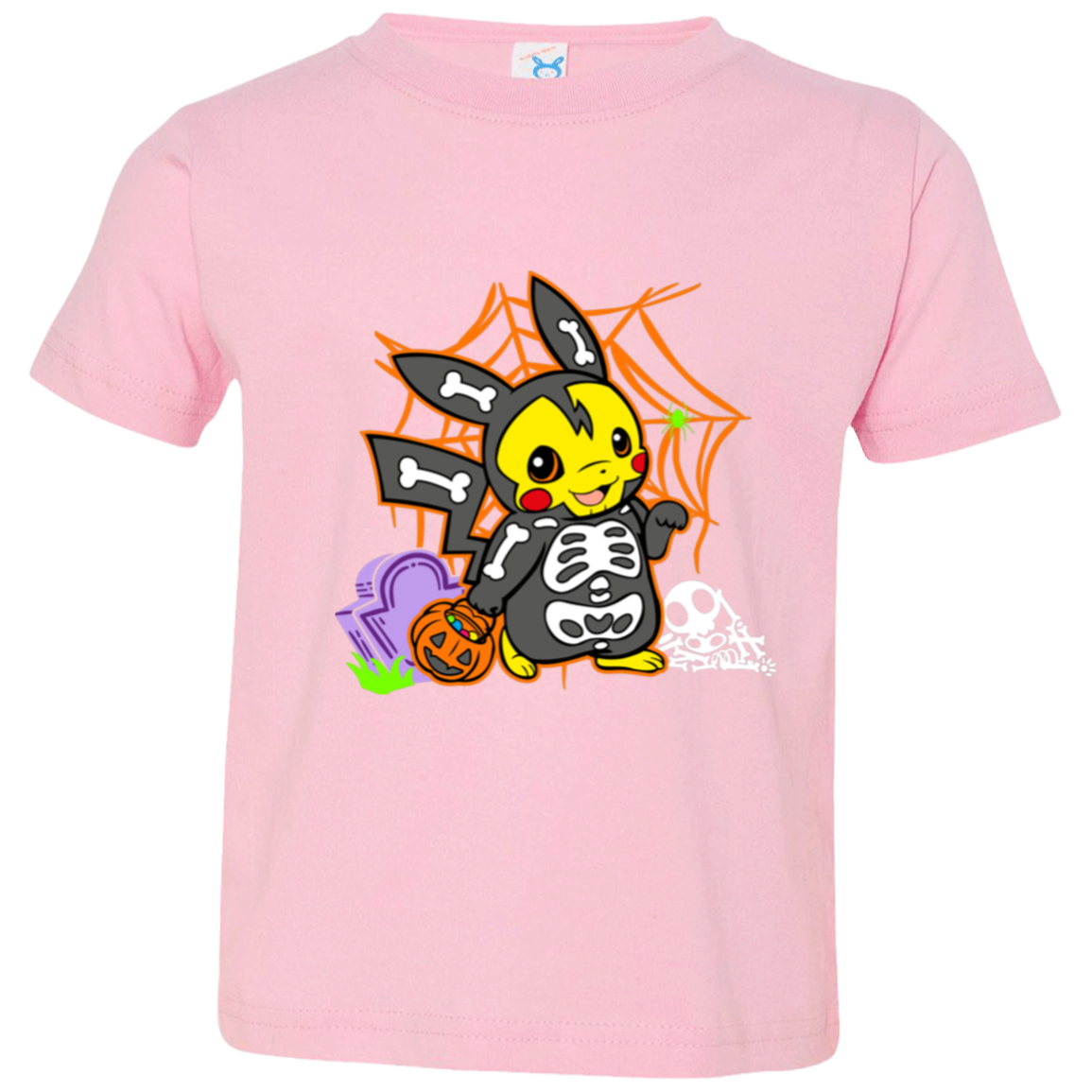 Skeleton Pikachu Children's Tee