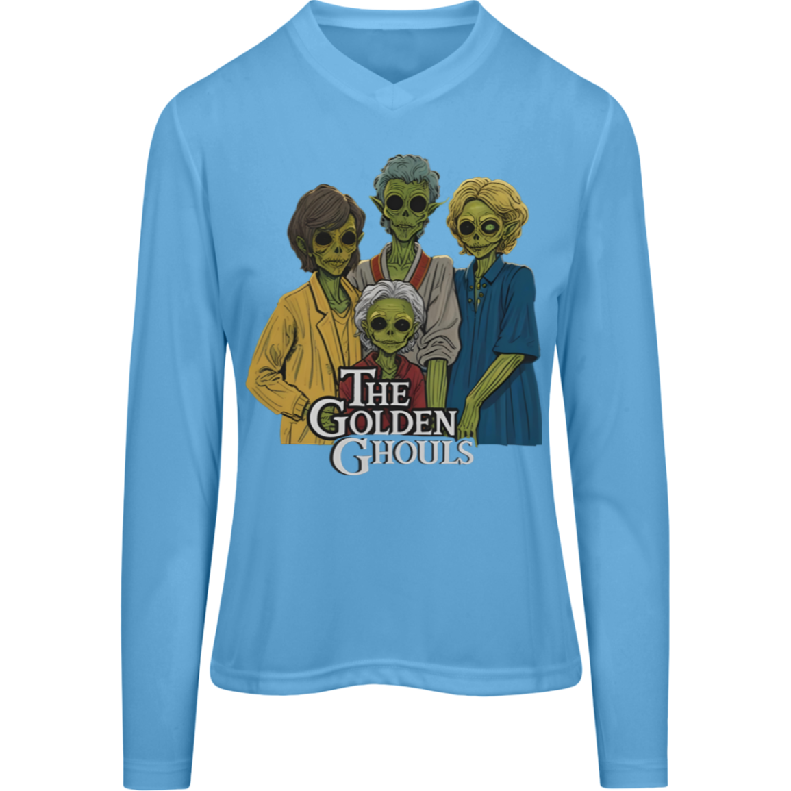 The Golden Ghouls - Team 365 Womens Long