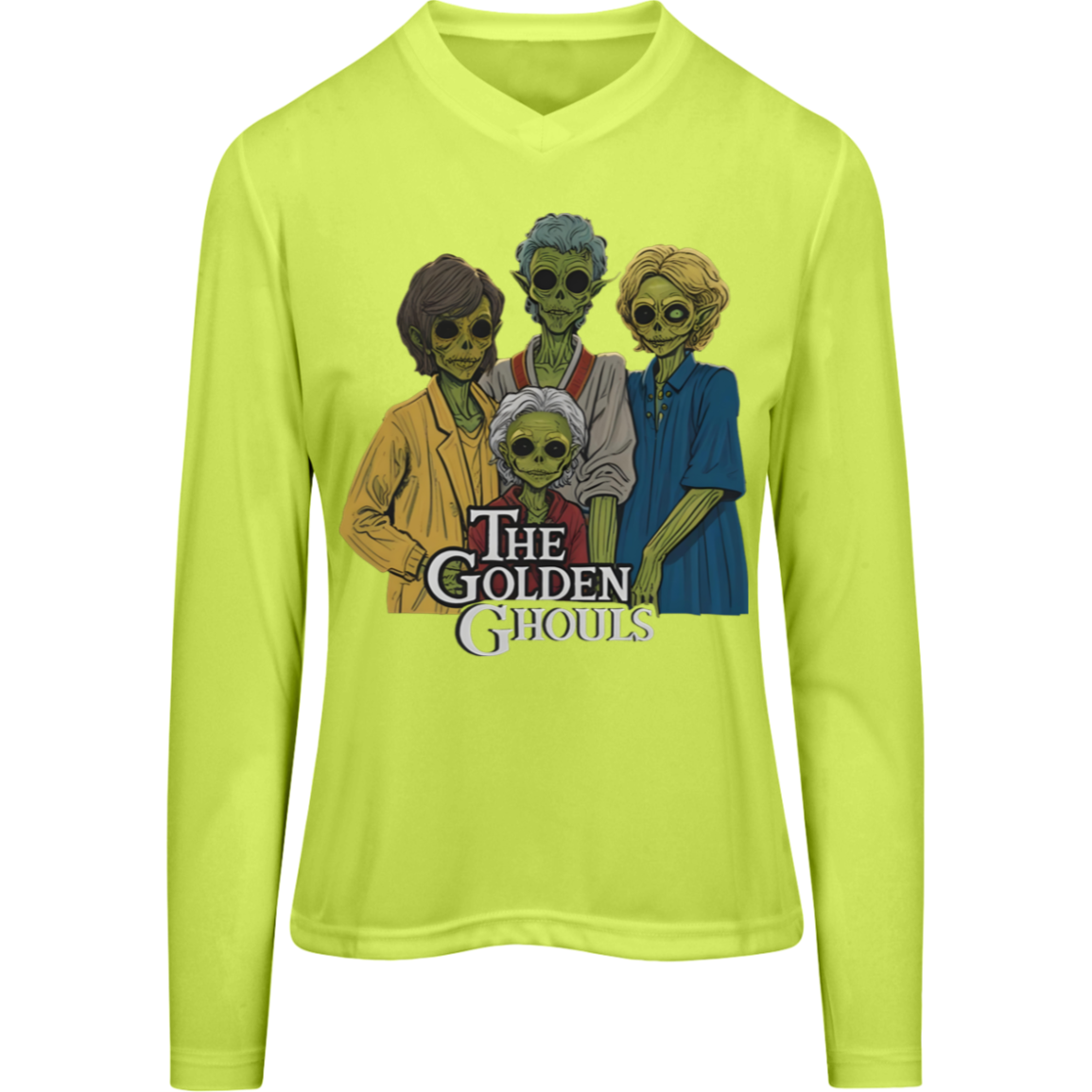 The Golden Ghouls - Team 365 Womens Long