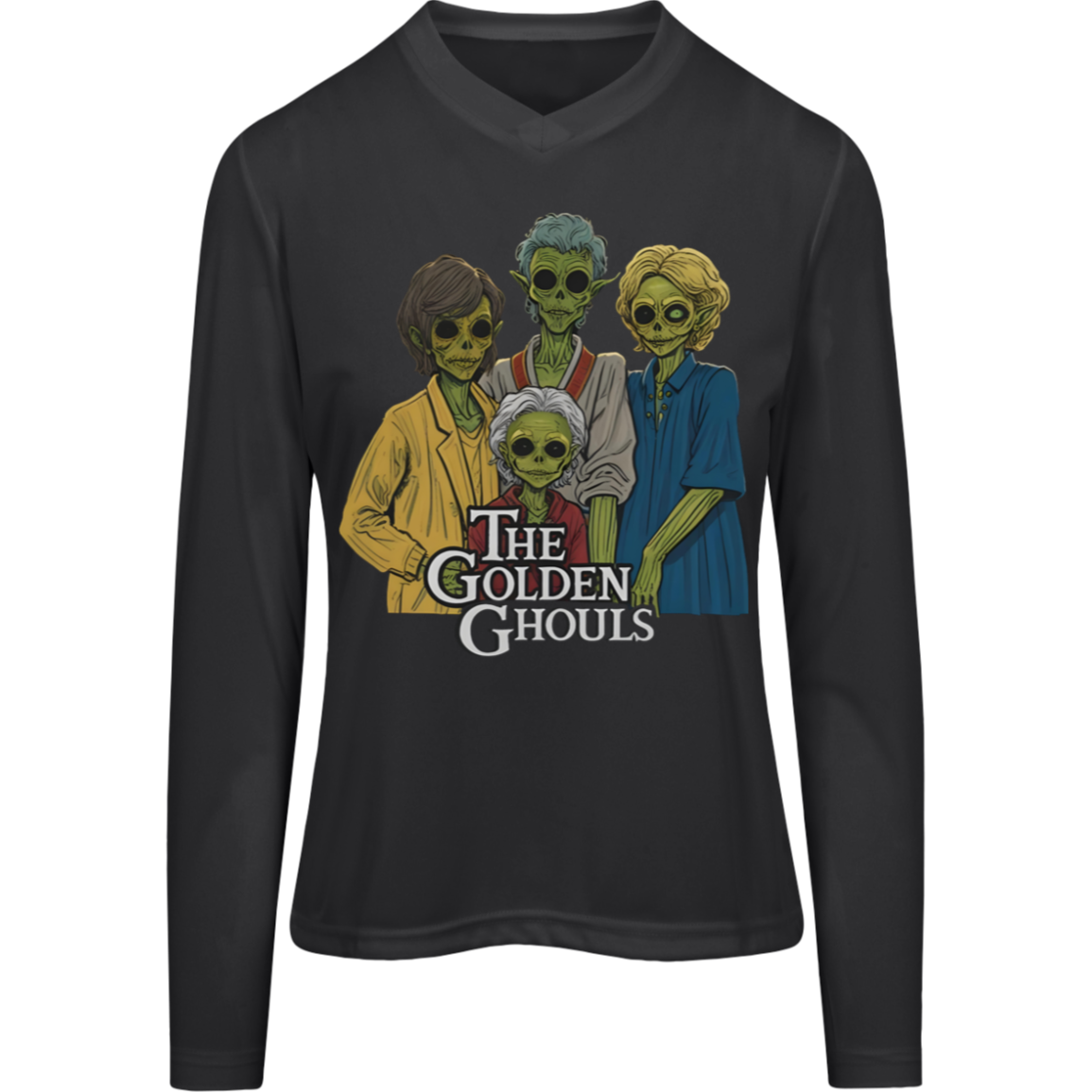 The Golden Ghouls - Team 365 Womens Long