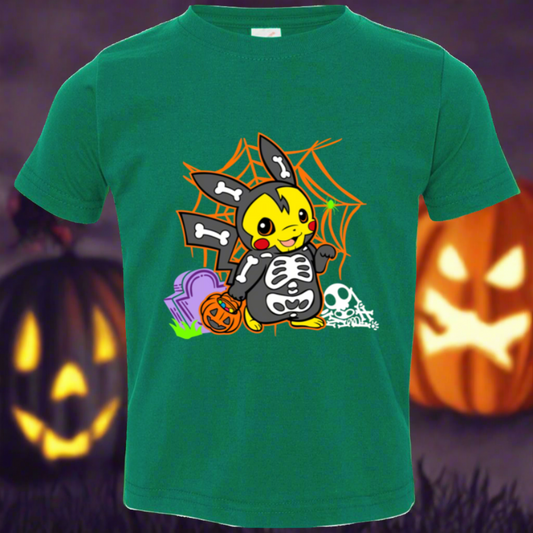 Skeleton Pikachu Children's Tee