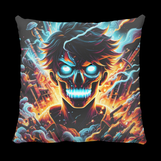 Luffy - One Piece - Small Square Pillow