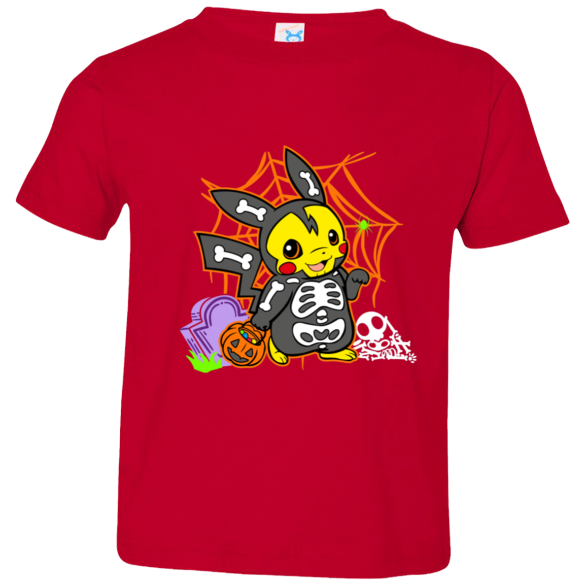 Skeleton Pikachu Children's Tee