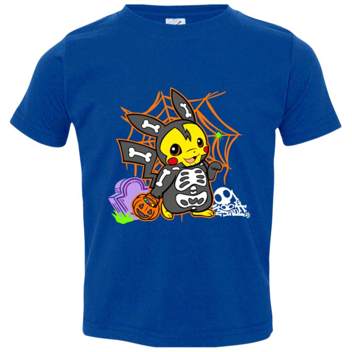 Skeleton Pikachu Children's Tee