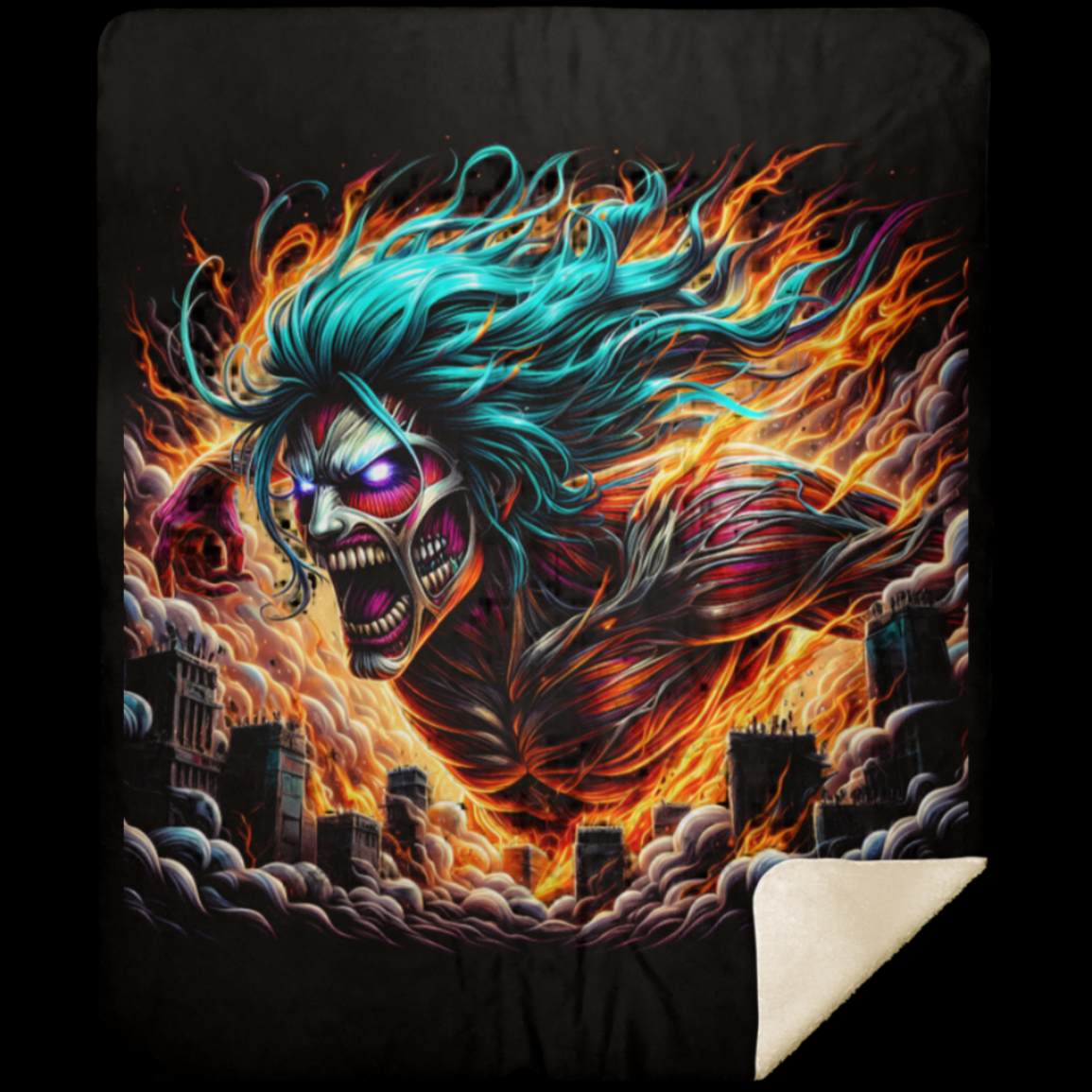 Attack on Titan - Premium Sherpa Blanket